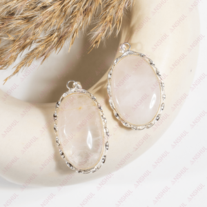 Fournisseur indien leader de bijoux de mode de qualité supérieure pour les fêtes, pendentifs en pierre de soleil en forme de cœur, vente en gros - Product Image 5