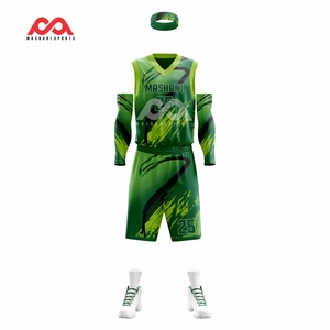 Uniformes de baloncesto transpirables de secado rápido de alta calidad para jóvenes Nuevos últimos diseños con características de talla grande - Product Image 2