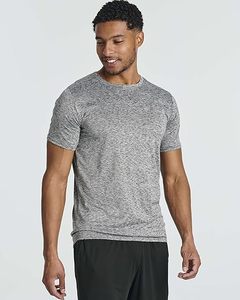 Camiseta de manga corta con cuello redondo y secado activo para hombre, Camiseta deportiva para correr, gimnasio, entrenamiento, camisetas, camiseta personalizada Lisa para hombre - Product Image 5
