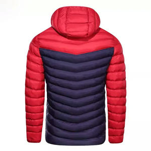 Chaquetas de Invierno Casuales con Capucha y Cremallera de Alta Calidad, Chaquetas de Hombre con Combinación de Colores - Product Image 6