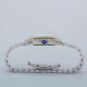 Nuevo Reloj de Pulsera Unisex de Diseño Exclusivo de Hip Hop, Tendencia en Joyería, Diamantes Cultivados en Laboratorio, Aleación de 20 mm, Moda en Oro Amarillo - Product Image 4