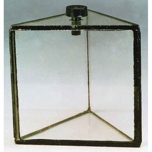 Hollow Cemented Glass Equilateral <b>Prism</b> With Hole And Stopper For Optical Experiments And Demonstrations - Product Image 1