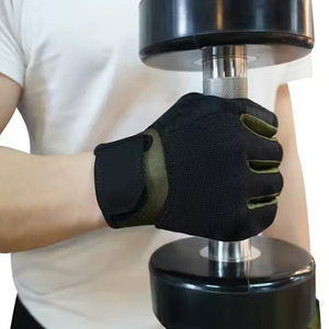 Guantes de Ciclismo de alta calidad, guantes de bicicleta de dedo corto, tela suave de malla, transpirables, absorbentes de golpes, gimnasio, activistas al aire libre - Product Image 4