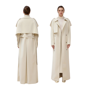 Listo para enviar Blazer de mujer de manga larga de tela de alta calidad Eunice gabardina conjunto de dos piezas ropa de mujer Whiteant Vietnam - Product Image 1