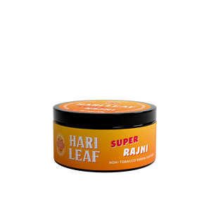 Sabor a Shisha Hari Leaf Super Rajni 50g Sin Tabaco Sin Nicotina Experiencia de Lujo Calmante y Suave - Product Image 3