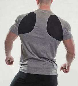 T-shirts de sport surdimensionnés personnalisés OEM, évacuant l'humidité, vente en gros de vêtements de sport pour hommes - Product Image 3