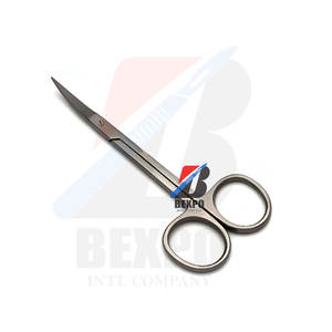 Castroviejo ชุดกรรไกรผ่าตัดแบบโค้งสีดำครึ่งชุดเครื่องมือทันตกรรมแบบใช้มือ - Product Image 6