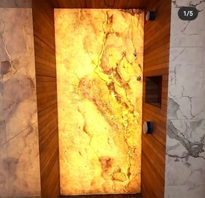 100% Encimeras decorativas de revestimiento de pared en forma de bloque de chapa de piedra de pizarra flexible natural - Product Image 2