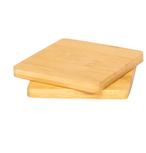 Grossiste Ensemble de haute qualité et magnifique de 3 sous-verres carrés en bois de bambou emballage ODM écologique fabriqué au Vietnam - Product Image 4