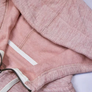 Último diseño de sudaderas con capucha informales para hombres 100% algodón patrón sólido ropa de invierno al aire libre para adultos cuello con capucha teñido liso - Product Image 3
