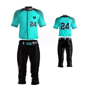 OEM Service Design Men's 100% Polyester <b>Baseball</b> Uniform Breathable Wholesale Blank Fashion <b>Sets</b> High Quality Custom Design - Product Image 1