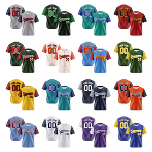 Uniformes de béisbol para escuelas y clubes con logotipos personalizados Tela de control de humedad y gama completa de tamaños - Product Image 2