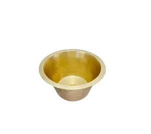 Chất lượng hàng đầu Brass Pedicure Bowl mới nhất thiết kế chân Spa Beauty Salon búa Pedicure Bowl ở mức giá hợp lý