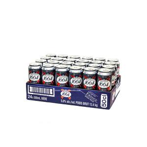 Bière Kronenbourg 1664 Blanc de qualité supérieure, 330 ml, saveur intense, en vrac, prix compétitif, bière pression à la vente - Product Image 4