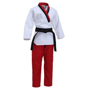 Nuevo Conjunto de Taekwondo de Alta Calidad, Fabricado en Fábrica, OEM, 100% Algodón, Transpirable, de Secado Rápido, con Opciones Personalizadas - Product Image 3