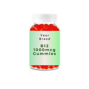 Meilleure offre sur la vitamine B12 concentrée aromatisée aux fruits de haute qualité 1000mcg Healthcare Supplement Gummies à bas prix - Product Image 1