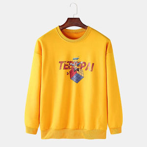 Sudadera con Capucha de Color Sólido, Alta Calidad, 100% Algodón, Material Térmico, con Logotipo Estampado a la Moda para Hombre, Ropa de Invierno - Product Image 2