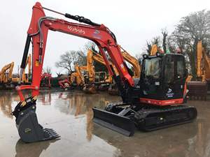 รถขุดขนาดเล็กไฮดรอลิกมือสอง 3.5 ตันฟาร์ม EPA ใช้ใหม่ขุดตีนตะขาบเครื่องยนต์คูโบต้ารถขุดขนาดเล็ก 1 ตัน 2 ตันเครื่องขุด - Product Image 3