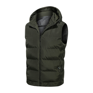 Chaleco Acolchado para Hombre, Diseño Nuevo 2026, Logotipo Personalizado, Chaqueta sin Mangas, Chaleco Ligero de Invierno al por Mayor - Product Image 4