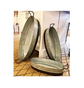 Plateaux de serveurs d'aliments de différentes tailles au design attrayant pour la maison et les ustensiles de cuisine, idéaux pour la vaisselle, les desserts et les collations. - Product Image 5