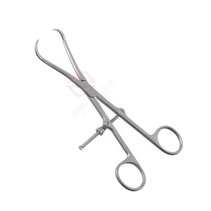 Pinzas Ortopédicas para Sujeción de Huesos de 6 Pulgadas, Acero Inoxidable, con Bloqueo de Tornillo, Certificación CE, Instrumento Quirúrgico, Suministro OEM - Product Image 4