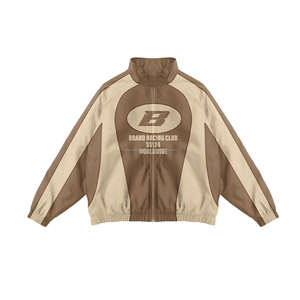 Chaqueta cortavientos con logotipo personalizado para hombre, ropa informal para la lluvia, abrigo impermeable de fabricante OEM con diseño bordado, chaqueta cortavientos para hombre - Product Image 3