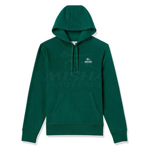 2025 última moda para hombres High Street Hoodie patrón sólido 100% algodón estilo informal duradero para invierno - Product Image 1