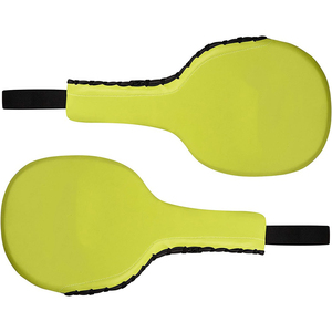 Coussinets en caoutchouc en cuir de haute qualité pour Taekwondo karaté Sparring Double coup de pied clapper pagaies poinçon équipement d'entraînement de boxe - Product Image 2