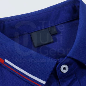 Vente en gros – T-shirt de golf UNI GEAR pour homme, haute qualité, logo personnalisé, motif uni, tricoté, manches courtes, séchage rapide – Meilleures ventes - Product Image 2
