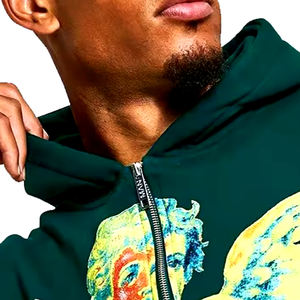 Sudadera con Capucha para Hombre, Corte Regular, 100% Algodón, Felpa, Estilo Vintage, Lavado Ácido, Impresión Personalizada, Calidad Premium - Product Image 5