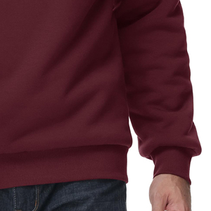 Automne et hiver nouvelle mode pull ample à manches longues couleur unie pull tricot Zip pull sweats hommes - Product Image 4