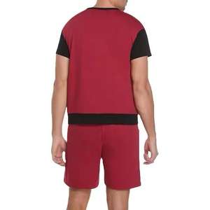 Ensembles d'entraînement de plein air pour hommes, vêtements de sport Slim Fit Twinsets Quick Dry Custom Twin Set Wholesale - Product Image 2