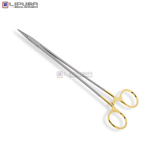 ที่ใส่เข็มทังสเตนคาร์ไบด์ TC พรีเมี่ยม9 ''23ซม. ขากรรไกรตรงสำหรับการผ่าตัดด้ามจับวงล้อล็อคเครื่องมือแพทย์ - Product Image 6