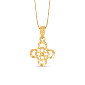 สร้อยคอจี้ทองคำคลาสสิกจาก Swarna Loops - Product Image 3