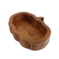 Bougie en bois de mangue bol à pâte forme d'oiseaux cadeau de pendaison de crémaillère décoratif de Noël bol à pâte en bois vente supérieure
