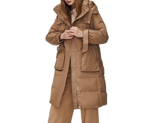 <b>Men</b> Winter <b>Long</b> Coat Stand Collar High Street Waterproof Detachable Hood Parka <b>Jackets</b> - Product Image 4