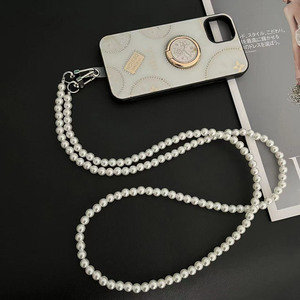 Chaîne de téléphone portable perlée universelle anti-perte, bracelet long ou court, cordon tour de cou ou bandoulière - Product Image 3