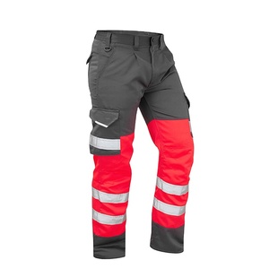 Hi Vis มองเห็น Viz เหนือกางเกงสะท้อนแสงความปลอดภัยชุดทำงาน - Product Image 1