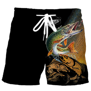 Haute qualité hommes été plage pêche séchage rapide Surf Board Shorts Logo personnalisé Sublimation impression respirant taille moyenne solide - Product Image 6