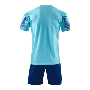 Conjunto de Uniforme de Fútbol para Deportes de Equipo, Unisex, Secado Rápido, 100% Poliéster, Jersey y Pantalones Cortos, OEM, ODM, Kit Personalizado al por Mayor - Product Image 2