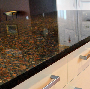 แผ่นหินแกรนิตสีน้ำตาลแทนขัดเงาทันสมัยและกระเบื้อง ทนทาน เหมาะสำหรับใช้ในโรงแรม พร้อมบริการติดตั้งนอกสถานที่ - Product Image 4