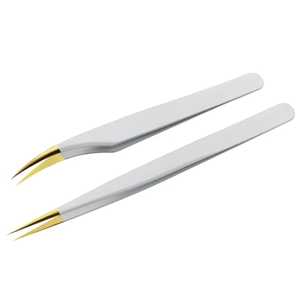 RMI pince à épiler professionnelle en acier inoxydable pince à épiler fibre cils pointue pour Volume pince à épiler modèle RMI_AS_ELT_071 - Product Image 4