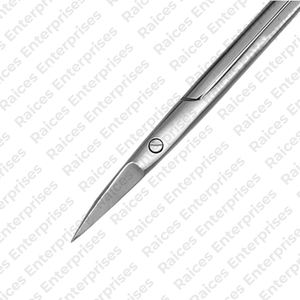 Tijera de IRIS de calidad fina de acero inoxidable alemán curvo recto para la venta tijera de IRIS de instrumento médico en MOQ bajo - Product Image 3
