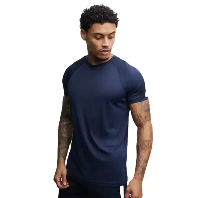Fibra de bambu Sportswear mens fitness vestuário quick dry workout atlético t shirts 100% poliéster unisex t-shirt