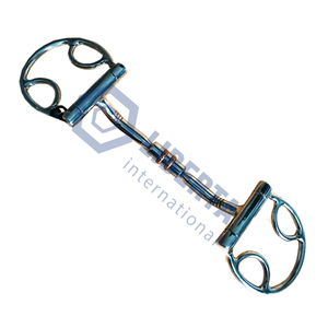 2025 Western Beval Bevel Snaffle with Copper <b>Roller</b> inlay Horse Bit Equestrian Equipment Liberta International - Product Image 6