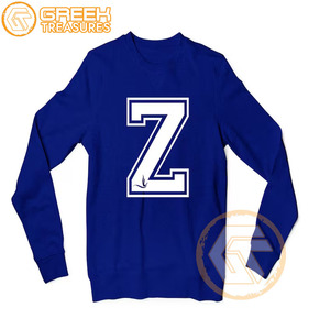Sweat-shirt en molleton de coton brodé respirant pour femme, motif Zeta Phi Beta, dernière collection, sur mesure, vente en gros, idéal pour l'hiver - Product Image 1
