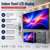 Écran LED couleur intérieur TOPvision, mur vidéo, raccordement sans soudure, affichage haute définition pour salle de conférence