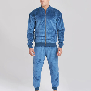 Precio barato, la mejor llegada, chándal de terciopelo en ropa casual de primera calidad, nuevo estilo, transpirable, servicio OEM, chándal de terciopelo para hombres - Product Image 1