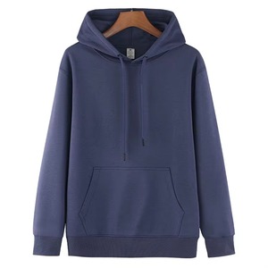 Top qualité hommes coupe-vent à capuche plaine basique logo personnalisé Fitness entraînement course loisirs Sport à capuche veste - Product Image 3
