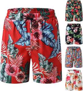 Short athlétique en spandex imprimé sur mesure pour hommes vente en gros de maillots de bain en polyester au design coloré et à la mode pour l'entraînement et la course - Product Image 3